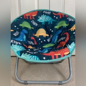 Authentic Kids Round Papasan Chair